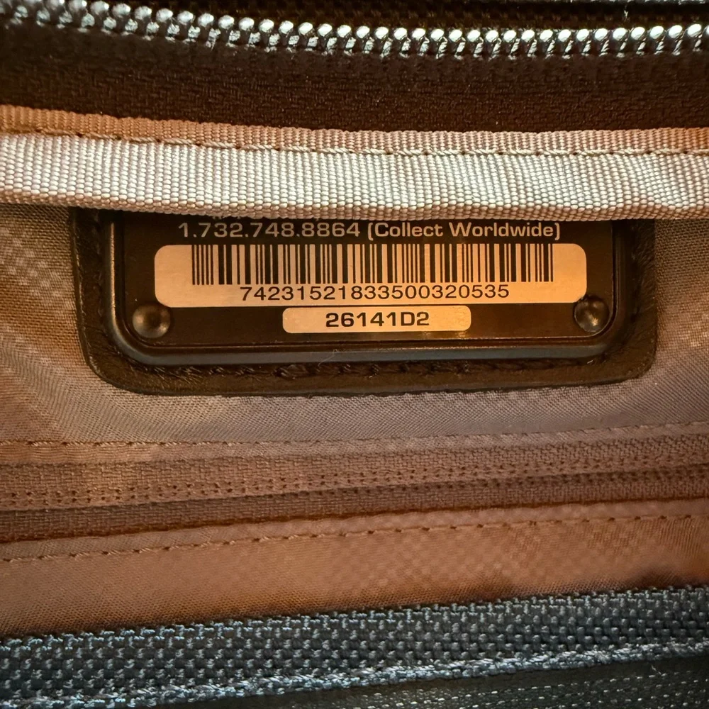 Tumi Expandable Organizer Laptop Briefcase